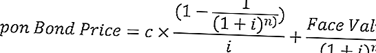 Ценообразуване на формула с модифицирана купонна облигация