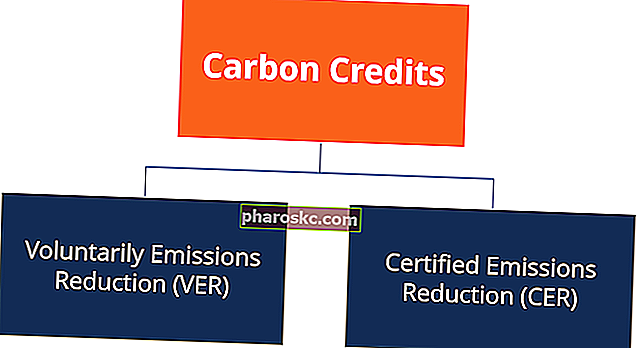 أنواع اعتمادات الكربون
