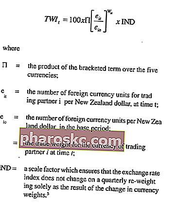 Търговски претеглен валутен курс